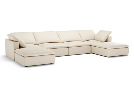 Claire Leather Modular Lounge