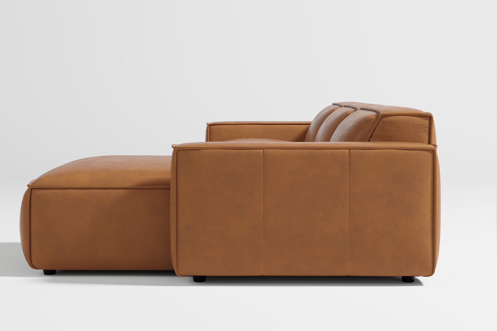 Nathan Leather Modular Sectional Lounge