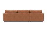 Serena Leather Sectional Lounge