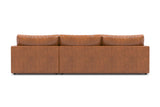 Serena Leather Sectional Lounge