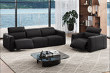 Carmen Leather Dual Recliner Lounge