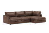 Serena Leather Sectional Lounge
