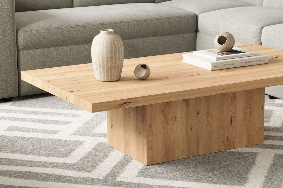 Valencia Maya Coffee Table, White Oak