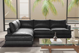 Serena Leather Sectional Lounge