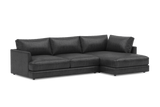 Serena Leather Sectional Lounge