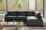 Serena Leather Sectional Lounge