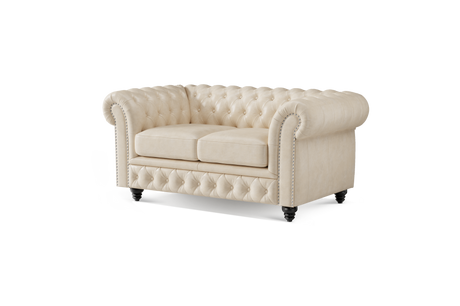 Parma Leather Chesterfield Lounge