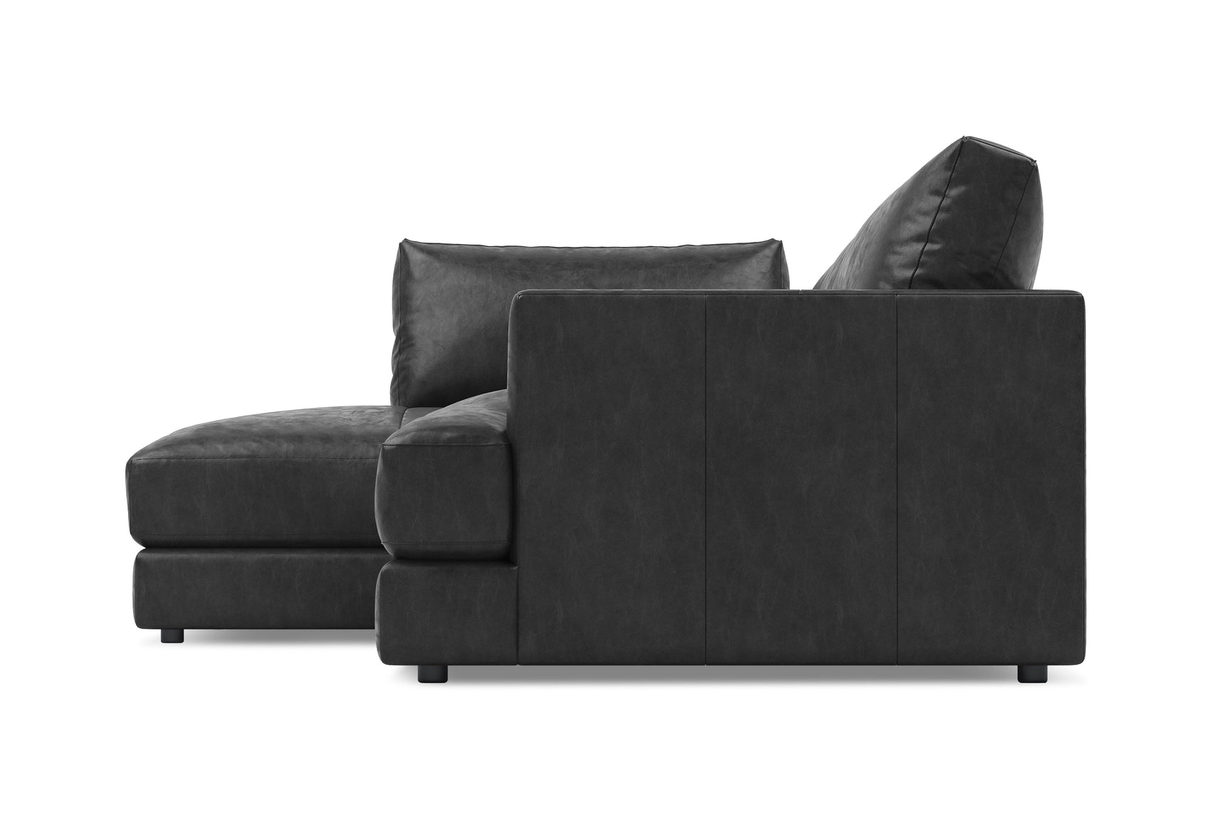 Serena Leather Sectional Lounge