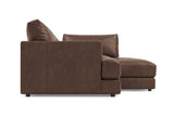 Serena Leather Sectional Lounge