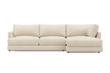 Serena Leather Sectional Lounge