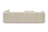Jordyn Velvet Fabric Sectional Lounge