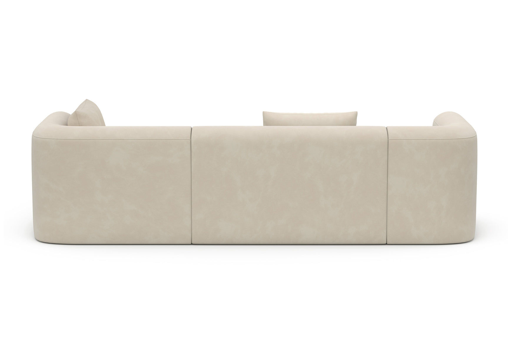 Jordyn Velvet Fabric Sectional Lounge
