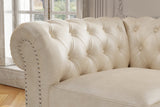 Parma Leather Chesterfield Lounge