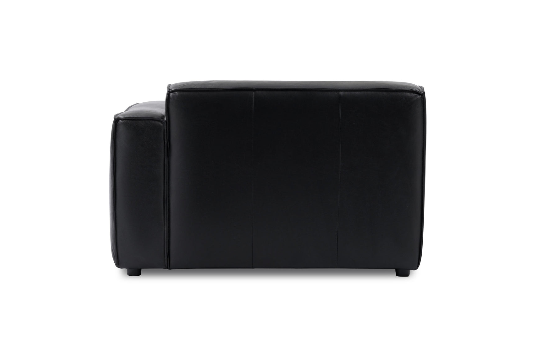 Nathan Leather Right Chaise Lounge Module