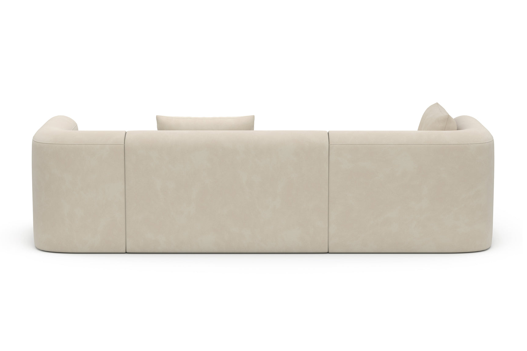 Jordyn Velvet Fabric Sectional Lounge