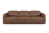 Carmen Leather Dual Recliner Lounge