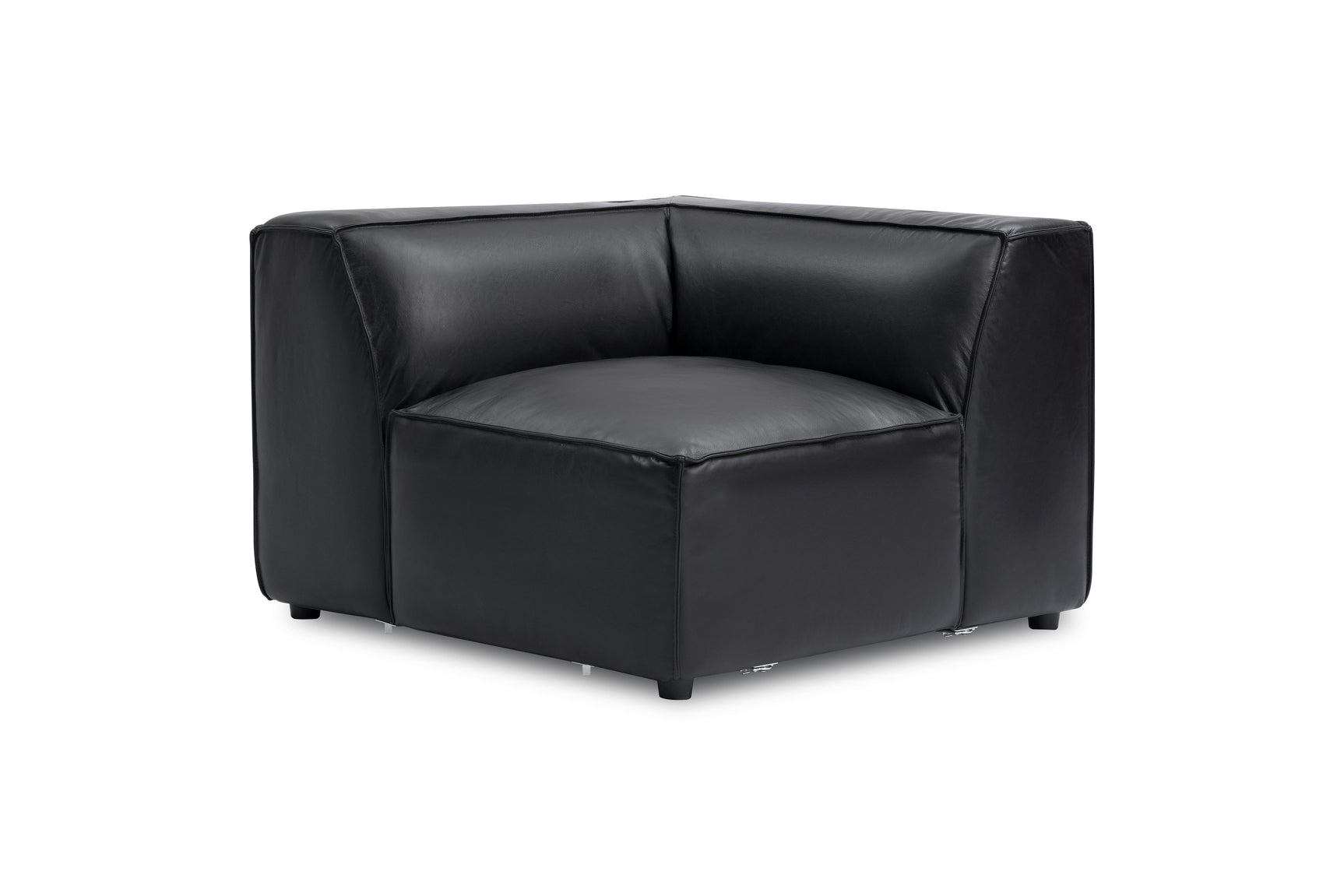 Nathan Leather Corner Lounge Module
