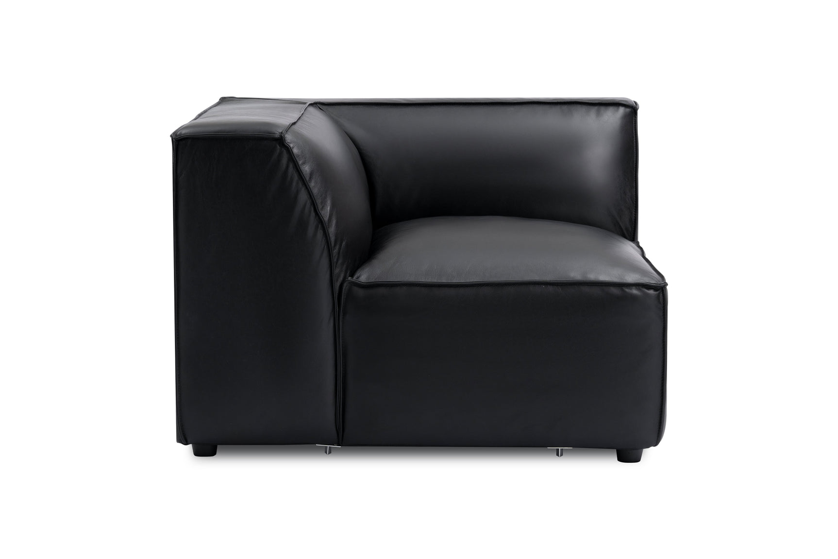 Nathan Leather Corner Lounge Module
