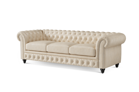 Parma Leather Chesterfield Lounge