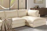 Serena Leather Sectional Lounge