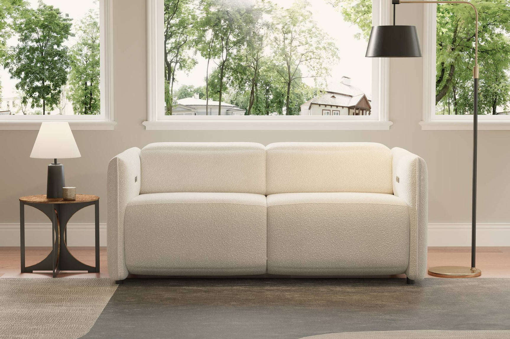 Alexandra Boucle Recliner Lounge