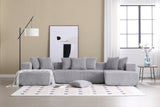Alexus Corduroy Fabric Sectional Lounge