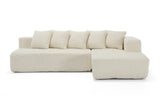 Alexus Corduroy Fabric Sectional Lounge