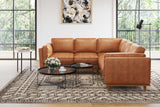 Artisan Leather Corner Sectional Lounge