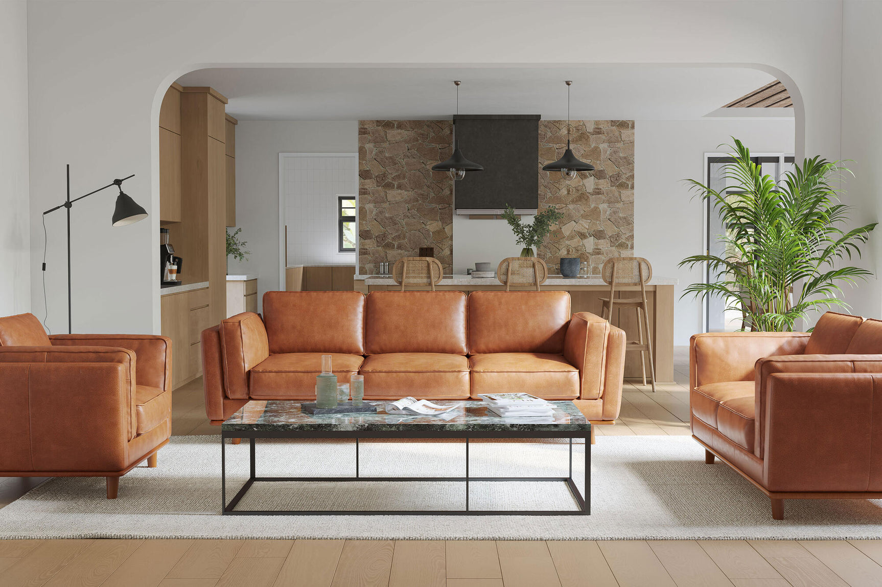 Artisan Leather Lounge