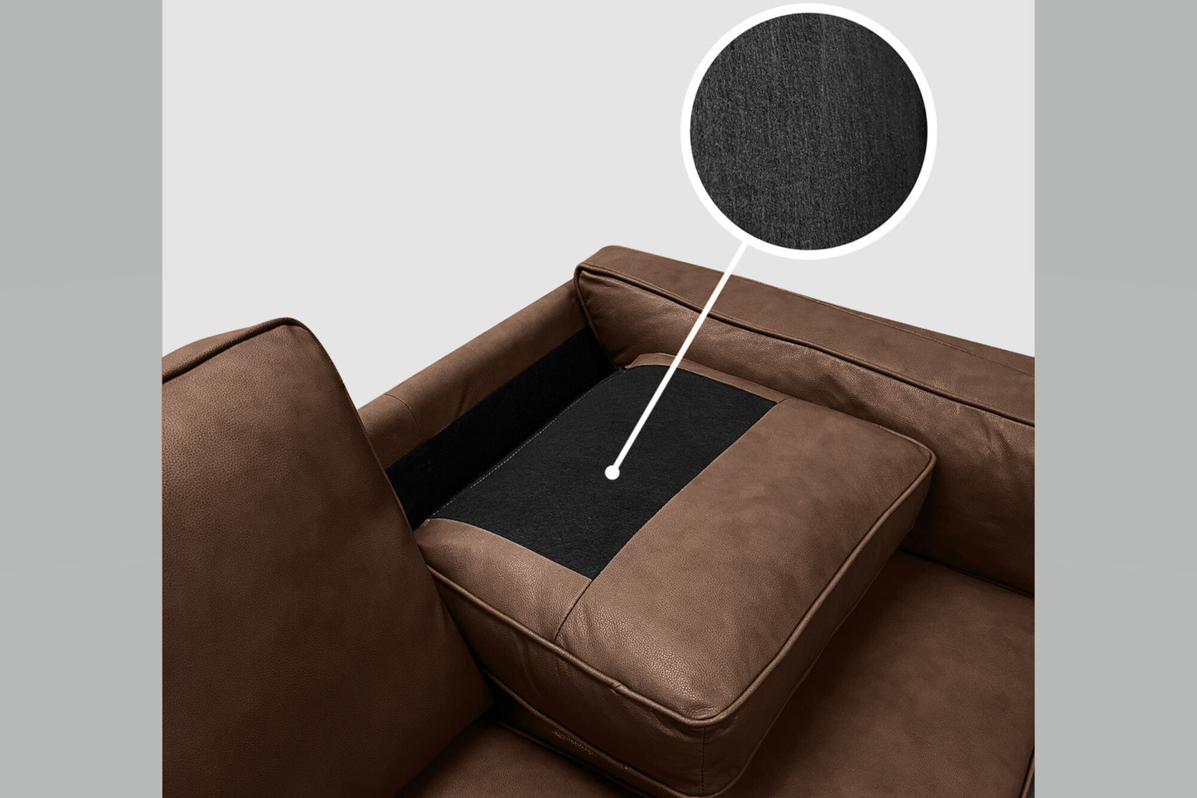Artisan Leather Corner Sectional Lounge