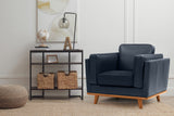 Artisan Leather Accent Chair