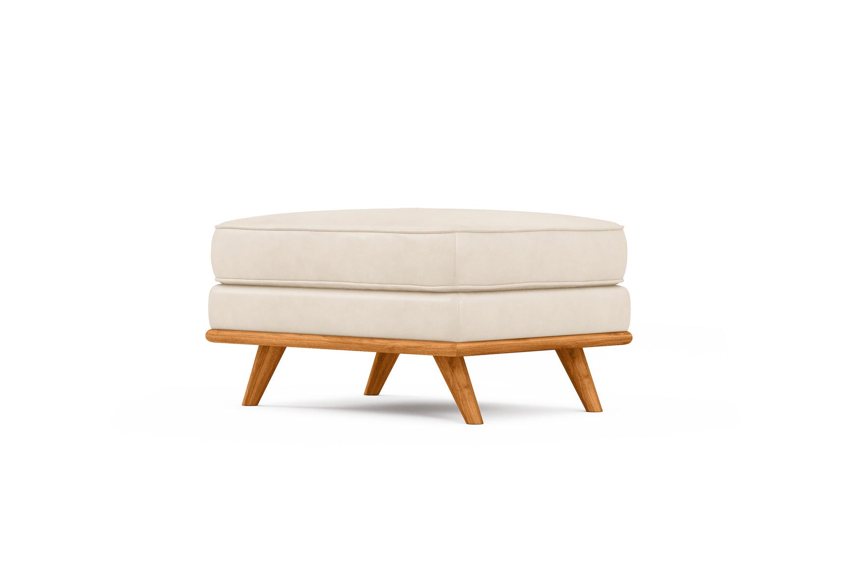 Artisan Leather Ottoman