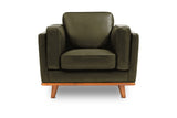 Artisan Leather Accent Chair