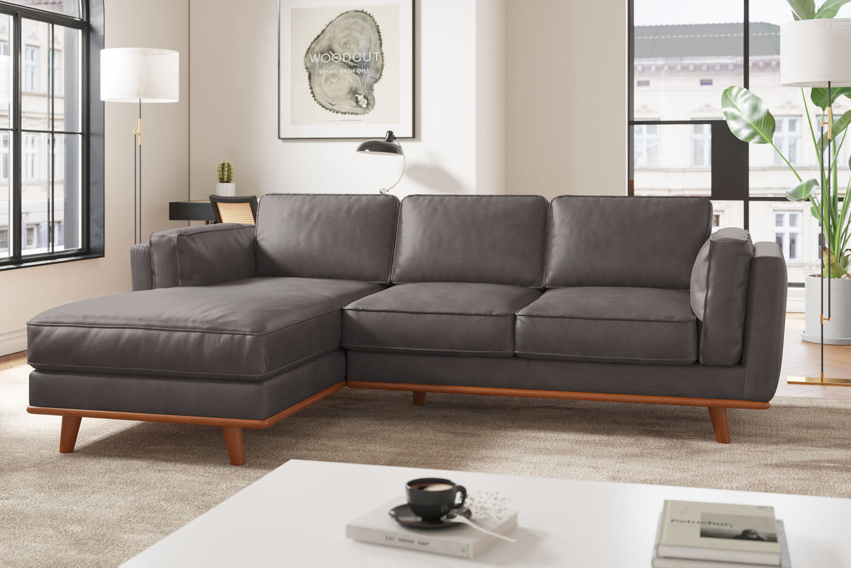 Artisan Leather Sectional Lounge