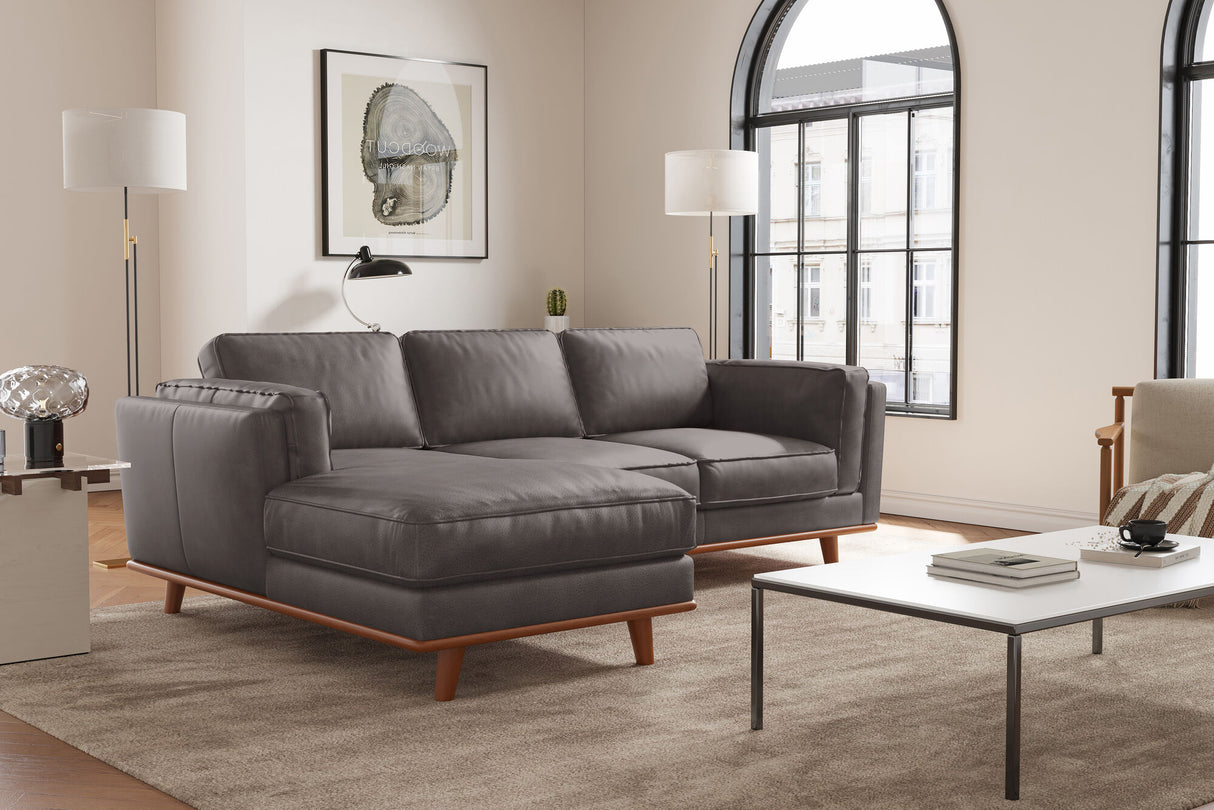 Artisan Leather Sectional Lounge