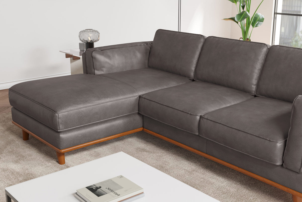 Artisan Leather Sectional Lounge
