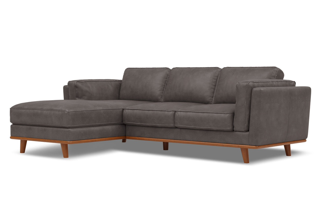 Artisan Leather Sectional Lounge