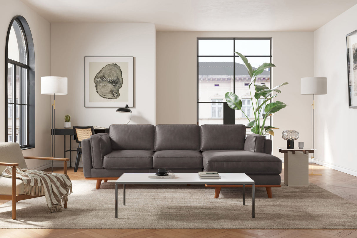 Artisan Leather Sectional Lounge