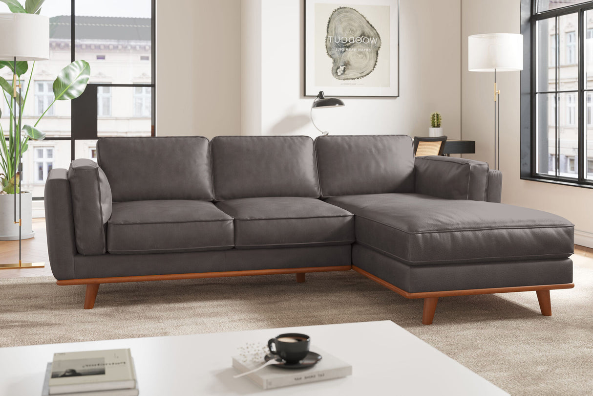 Artisan Leather Sectional Lounge