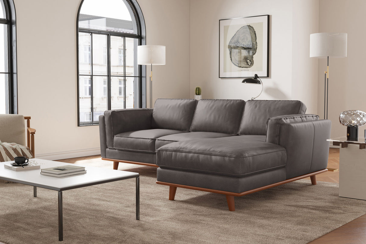 Artisan Leather Sectional Lounge
