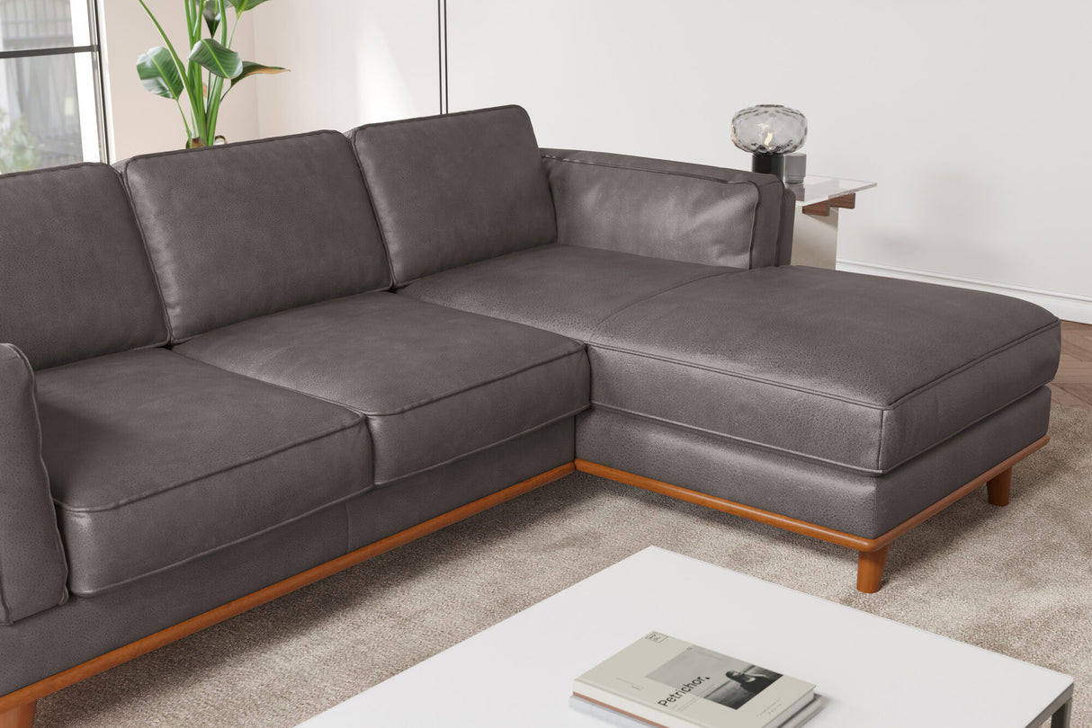 Artisan Leather Sectional Lounge