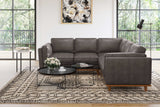Artisan Leather Corner Sectional Lounge