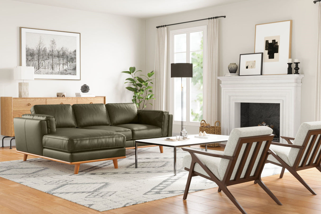 Artisan Leather Sectional Lounge