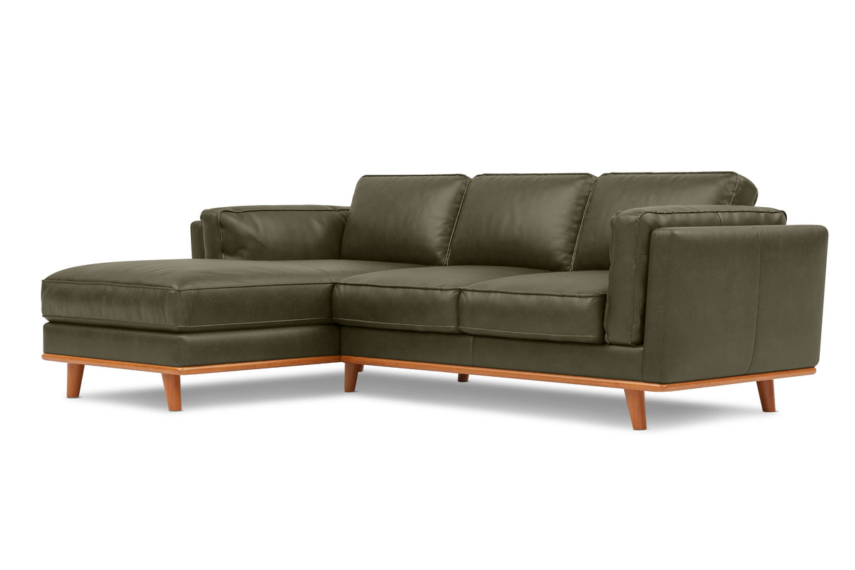 Artisan Leather Sectional Lounge