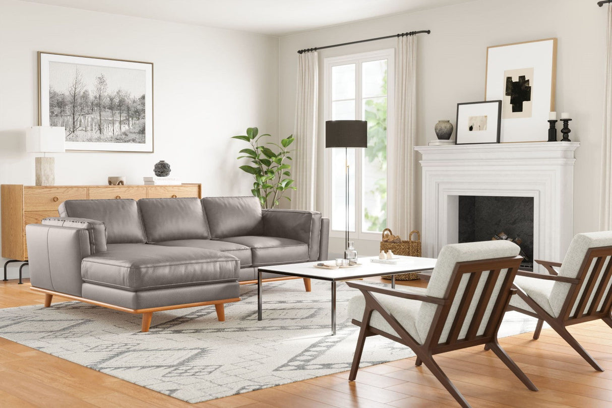 Artisan Leather Sectional Lounge
