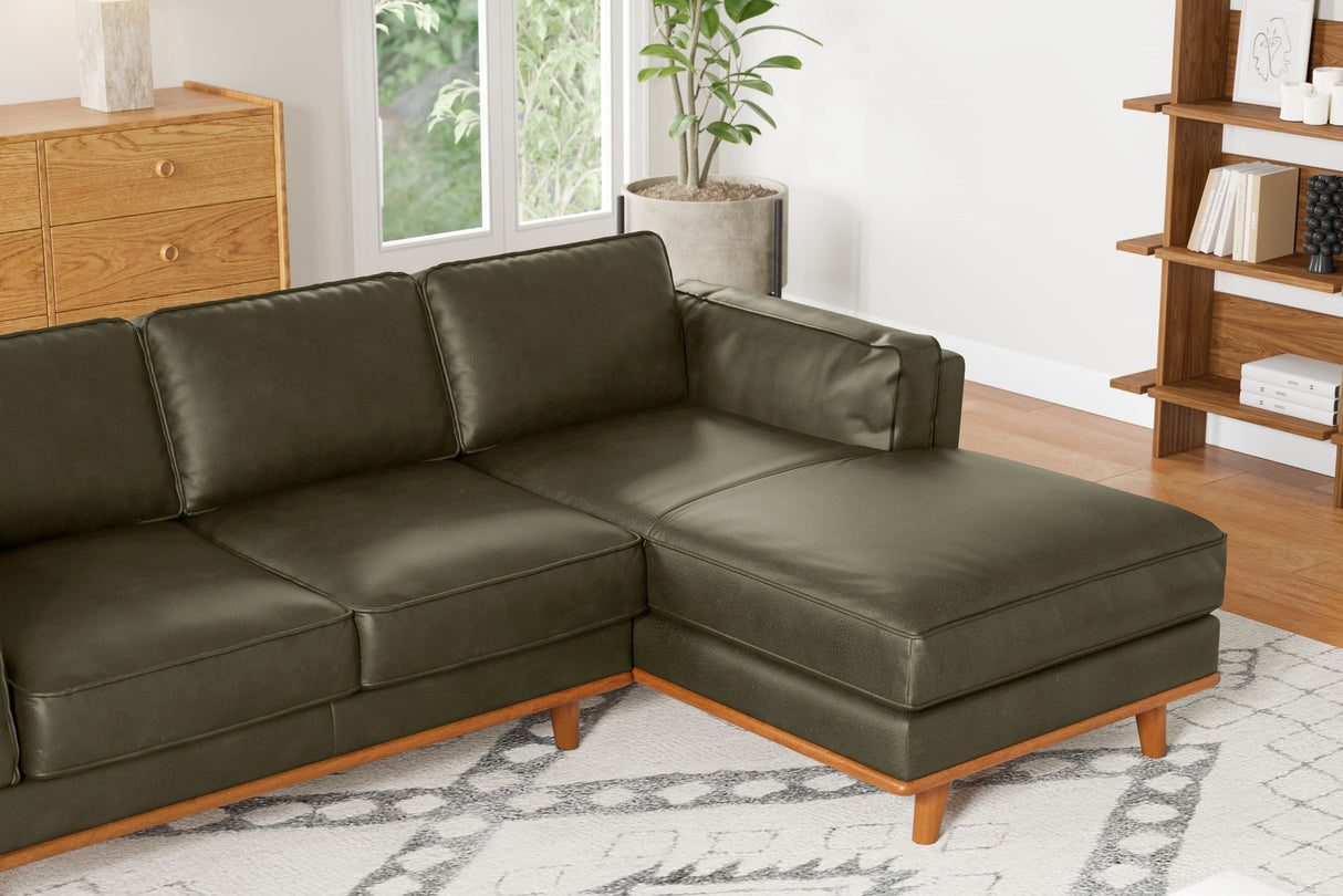 Artisan Leather Sectional Lounge