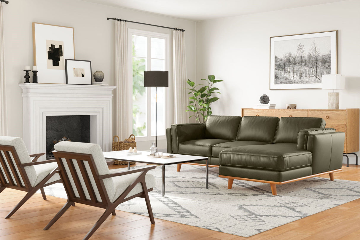 Artisan Leather Sectional Lounge