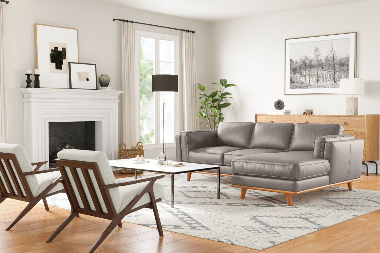 Artisan Leather Sectional Lounge