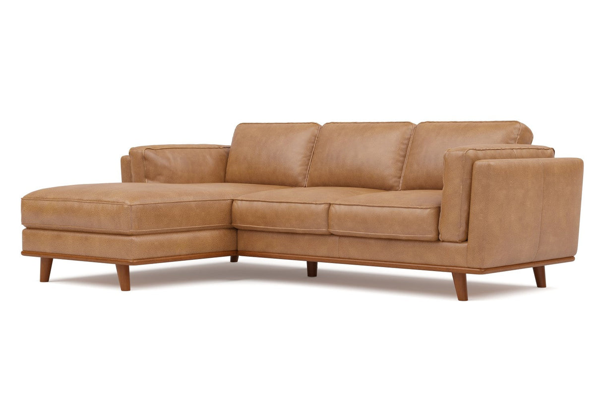 Artisan Leather Sectional Lounge