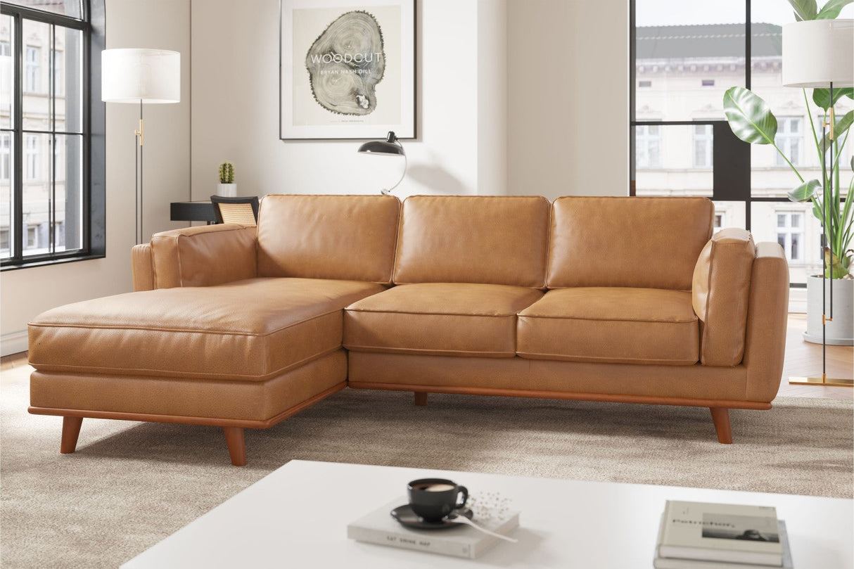 Artisan Leather Sectional Lounge